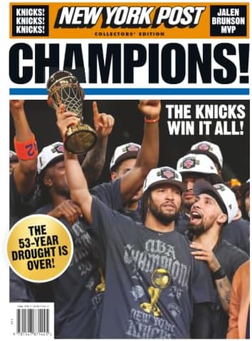 New York Post Knicks Champions! NBA Champions 2026 by The Editors of New York Post
