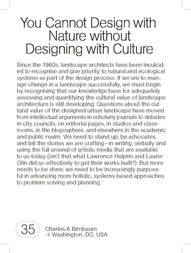 250 Things a Landscape Architect Should Know by Cannon Ivers