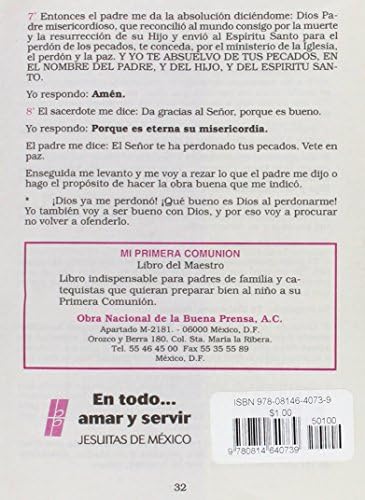 Mi Primera Comunion: Catecismo del nino (Spanish Edition) by Roberto Guerra SJ