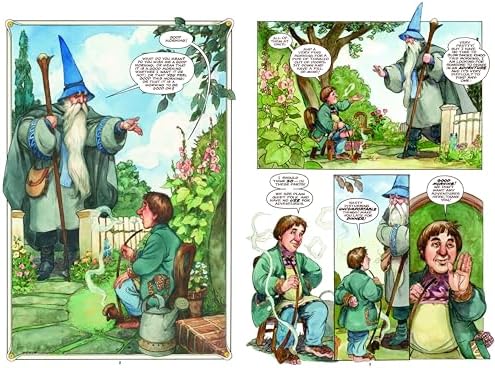 The Hobbit: A Graphic Novel (Revised and Expanded): A Graphic Novel Edition of Tolkien's Masterful Fantasy Novel by J. R. R. Tolkien
