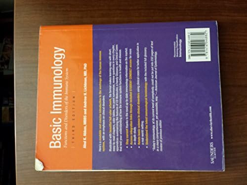 Basic Immunology: Functions and Disorders of the Immune System Third Edition, With STUDENT CONSULT Online Access by Abul K. Abbas MBBS