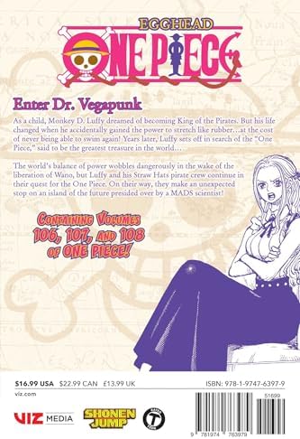 One Piece (Omnibus Edition), Vol. 36: Includes vols. 106, 107 & 108 by Eiichiro Oda