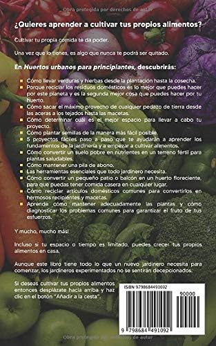 Huertos urbanos para principiantes: Todo lo que necesitas saber para comenzar a cultivar tus propios alimentos en casa (Spanish Edition) by Manuel Gonzalez