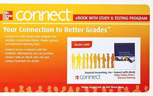 Financial Accounting with Connect Access Card, Fourth CDN Edition by Robert Libby
