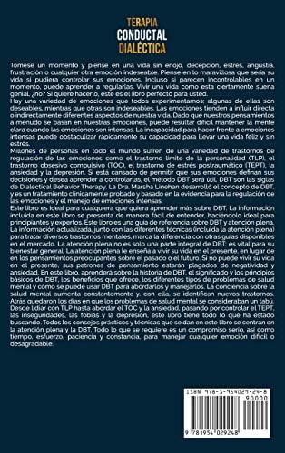 Terapia conductual dialéctica: Una guía de DBT para controlar las emociones, la ansiedad, los cambios de humor y el trastorno límite de la ... para reducir el estrés (Spanish Edition) by Heath Metzger