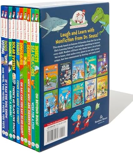 The Cat in the Hat's Learning Library Boxed Set: Includes 10 Fun Nonfiction Books from Dr. Seuss! by Tish Rabe