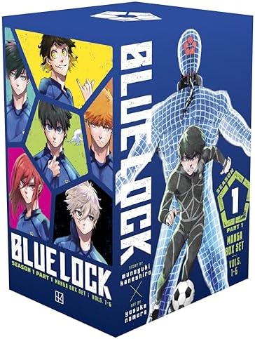 Blue Lock Season 1 Part 1 Manga Box Set (Blue Lock Manga Box Set) by Muneyuki Kaneshiro