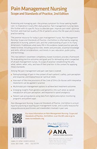 Pain Management Nursing: Scope and Standards of Practice by American Nurses Association