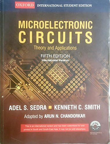 Microelectronic Circuits: Theory And Applications, 5th Edition by Adel S. Sedra