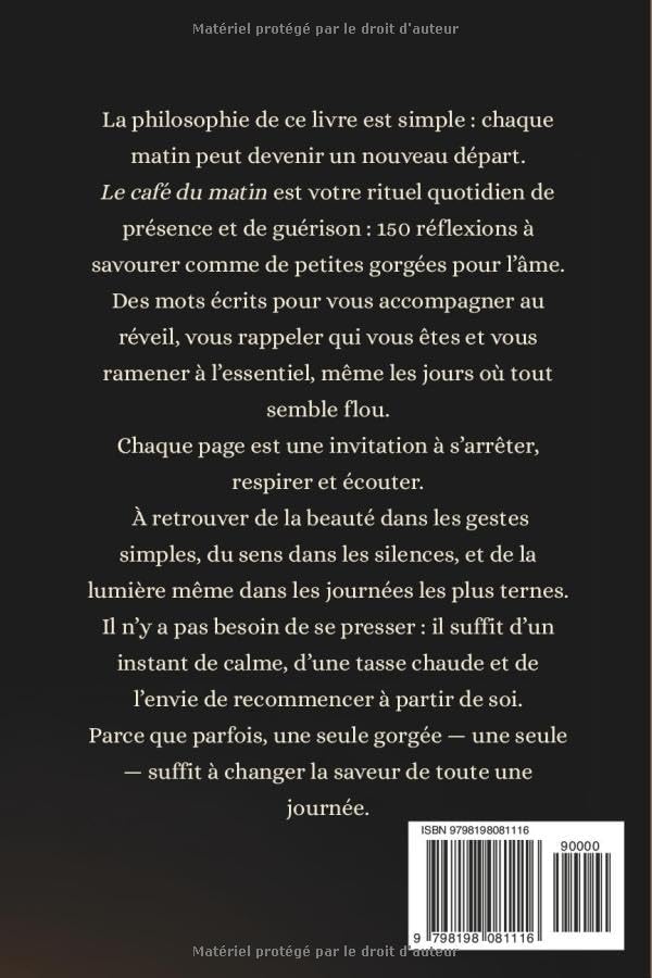 le café du matin: Micro-rituels de guérison pour recommencer chaque jour (French Edition) by Camille J. Sage