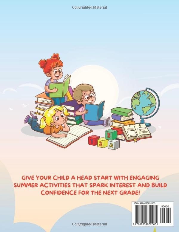 First Grade to Second Grade Summer Workbook: Fun Learning Activities for Kids Ages 6–7 with Math, Reading Comprehension, and Science | My 2nd Grade Readiness Handbook by Little Scholars Workbooks