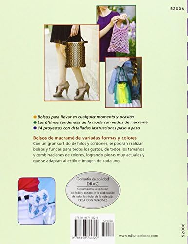 Bolsos de macramé: 14 proyectos paso a paso by Inge Walz