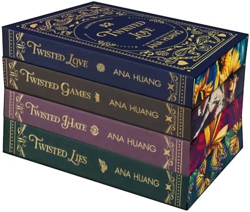 Twisted Series Collector's Edition 4 Books Collection Set by Ana Huang – Twisted Love, Twisted Games, Twisted Hate & Twisted Lies by Ana Huang