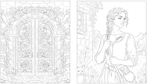 Escape to Romantasy: Color Your Way to Spellbinding Love by Lia Ramírez