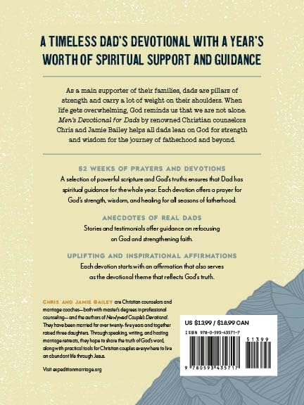 Men's Devotional for Dads: A Year of Prayers, Guidance, and Wisdom by Chris Bailey