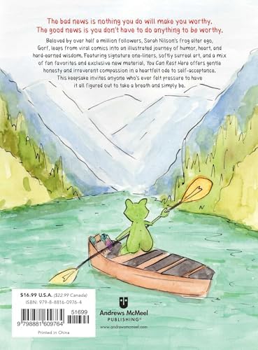 You Can Rest Here: Self-Acceptance over Self-Help from JustFrogetAboutIt by Sarah Nilson