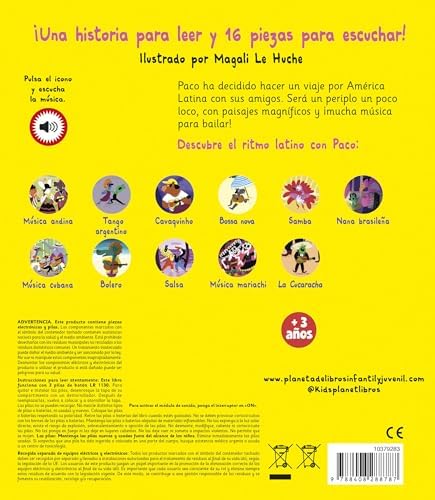 Paco y el ritmo latino. Libro musical by Magali Le Huche