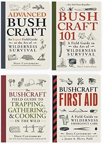 The Bushcraft Boxed Set: Bushcraft 101; Advanced Bushcraft; The Bushcraft Field Guide to Trapping, Gathering, & Cooking in the Wild; Bushcraft First Aid (Bushcraft Survival Skills Series) by Dave Canterbury