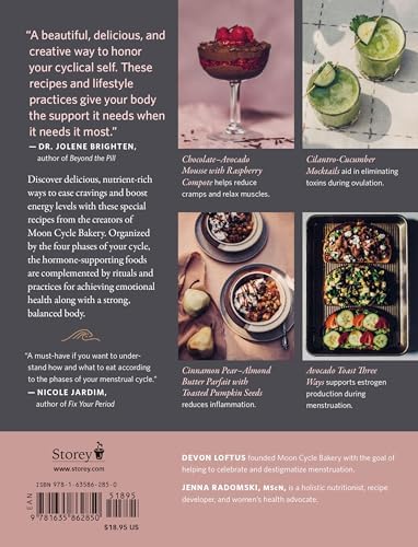 The Moon Cycle Cookbook: A Holistic Nutrition Guide for a Well-Balanced Menstrual Cycle by Devon Loftus