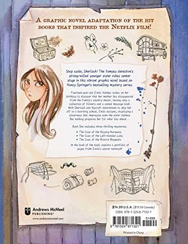 Enola Holmes: The Graphic Novels: The Case of the Missing Marquess, The Case of the Left-Handed Lady, and The Case of the Bizarre Bouquets (Volume 1) by Serena Blasco