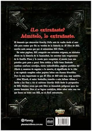 El libro de Bill / The Book of Bill (Gravity Falls) (Spanish Edition) by Alex Hirsch