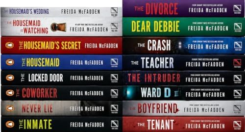Freida McFadden 16 Books Collection Set | The Housemaid Series, The Divorce, The Inmate, Ward D & More by Freida McFadden