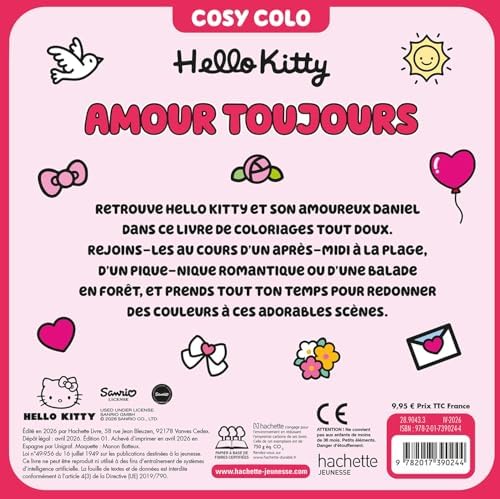 Hello Kitty - Amour toujours - Cosy Colo by Sanrio