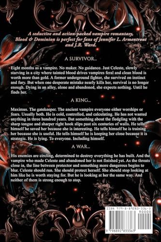 Blood & Dominion: A Vampire Romantasy (Crimson Crescent) by Taloria Pryce