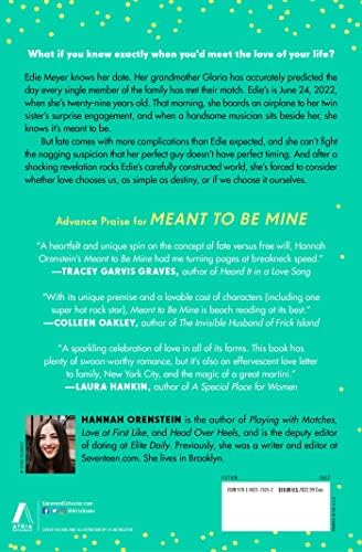 Meant to Be Mine: A Novel by Hannah Orenstein