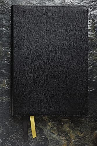 KJV, Thompson Chain-Reference Bible, Large Print, Bonded Leather, Black, Red Letter, Thumb Indexed, Comfort Print by Zondervan