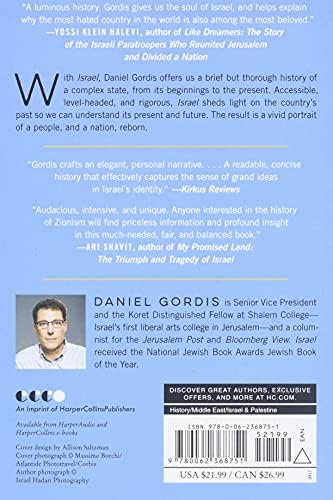 Israel: A Concise History of a Nation Reborn by Daniel Gordis