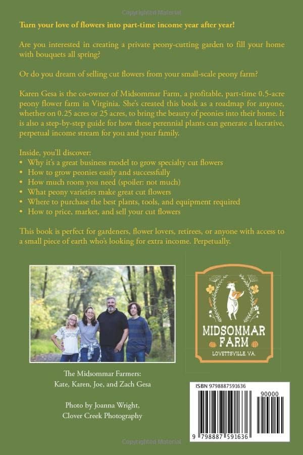 Peonies for Perpetual Profit: Our proven method for an easy income stream with perennial flowers by Karen Gesa
