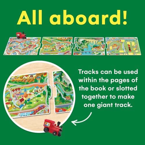 Wind-up Train: A Toy and Book Combo with a Steam Train Adventure Through Cities, Mountains, and Rivers, and a Visit to a Train Museum by Fiona Watt