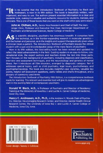 Introductory Textbook of Psychiatry by Donald W. Black