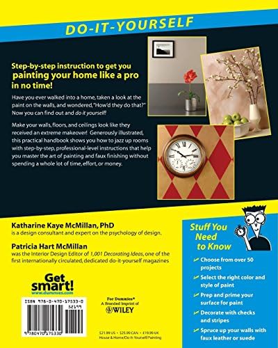 Painting Do-it-Yourself For Dummies by Katharine Kaye McMillan