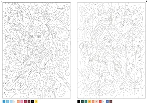 Coloriages mystères Disney - Messages mystères by unknown author