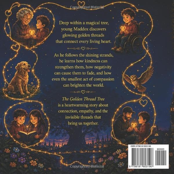 The Golden Thread Tree: Maddox learns the power of kindness (Maddox and his Adventures with Big Feelings) by Elizabeth Wallace
