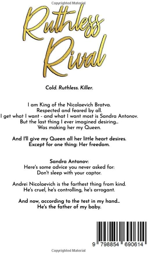 Ruthless Rival: An Enemies to Lovers Romance (Antonov & Nicolaevich Bratva Brothers) by K.C. Crowne