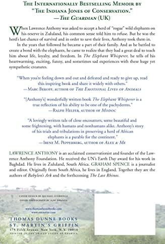 The Elephant Whisperer: My Life with the Herd in the African Wild by Lawrence Anthony