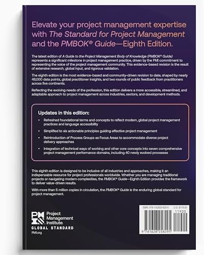 A Guide to the Project Management Body of Knowledge (PMBOK® Guide) ― Eighth Edition and The Standard for Project Management by Project Management Institute