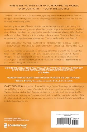 Authentic Faith: The Power of a Fire-Tested Life by Gary Thomas