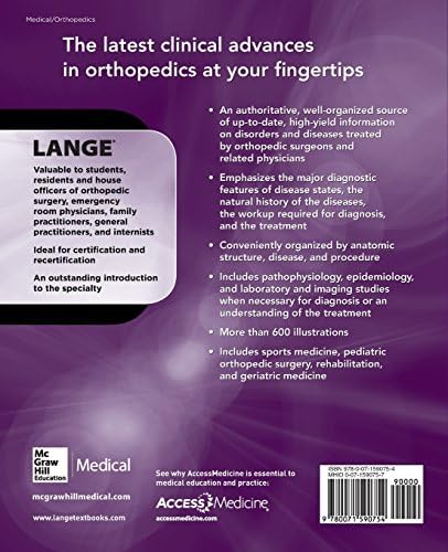 CURRENT Diagnosis & Treatment in Orthopedics, Fifth Edition (LANGE CURRENT Series) by Harry Skinner