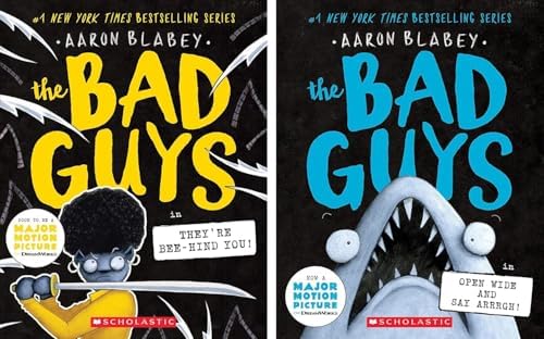 The Bad Guys Series Books 1–20 Collection Set by Aaron Blabey (20 Books) by Aaron Blabey