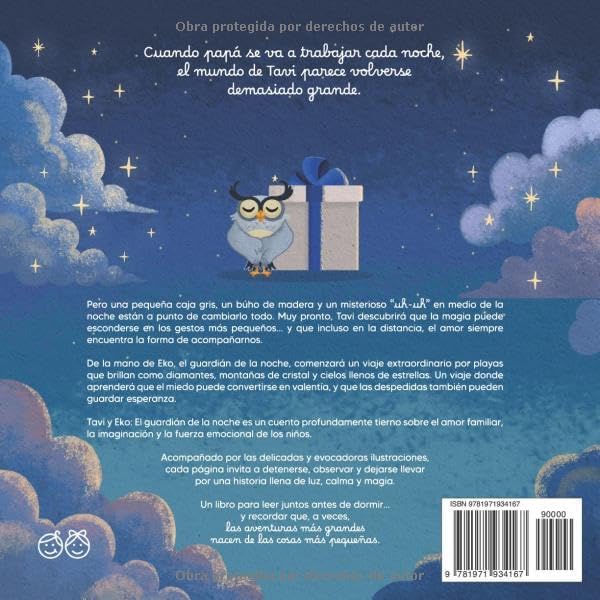 Tavi y Eko: El guardian de la noche: Un niño, un búho mágico y el valor de descubrir que nunca está solo (Spanish Edition) by CJ Pérez