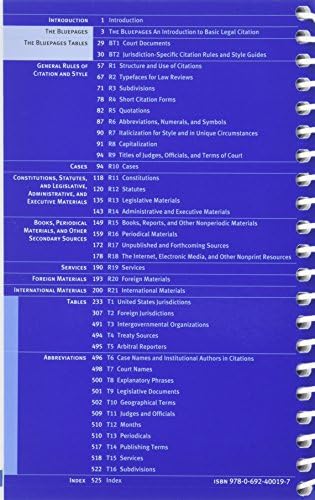The Bluebook: A Uniform System of Citation, 20th Edition by Columbia Law Review