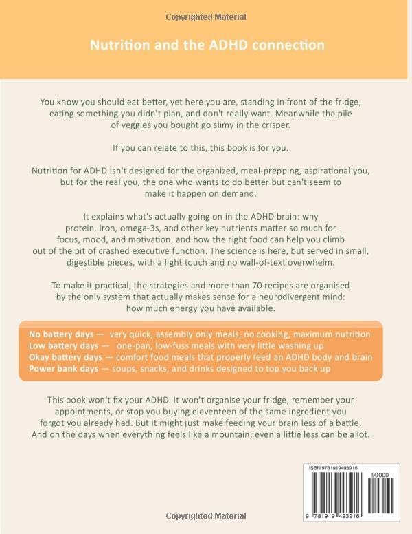 Nutrition for ADHD by Jennifer Moon