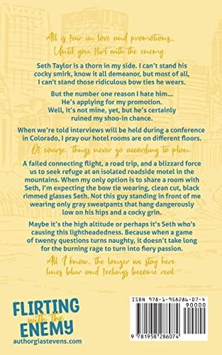 Flirting with the Enemy: An Enemies to Lovers Romantic Comedy (Harbor Highlands Series) by Gia Stevens