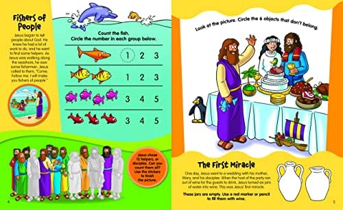 The Beginner's Bible All About Jesus Sticker and Activity Book by The Beginner's Bible