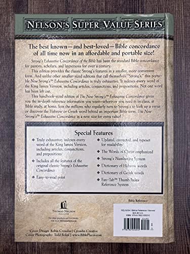 New Strong's Exhaustive Concordance of the Bible: Nelson's Super Value Series by James Strong