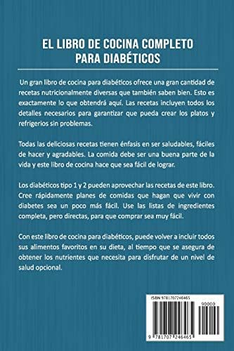 LIBRO DE COCINA COMPLETO PARA DIABÉTICOS En Español / Diabetic Cookbook in Spanish (Spanish Edition) by Charlie Mason